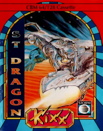 Saint Dragon C64 box art
