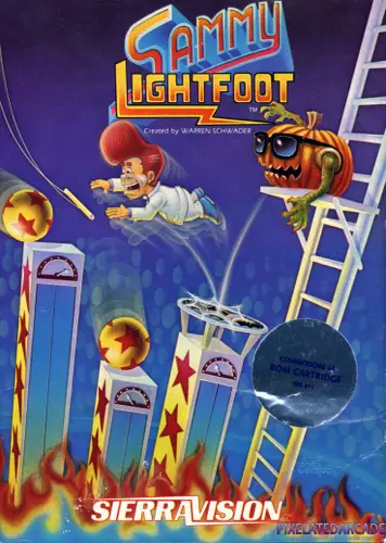 Sammy Lightfoot C64 box art