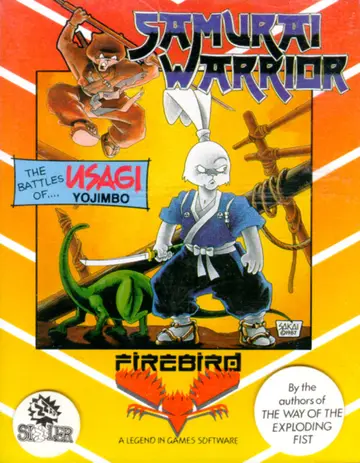 Samurai Warrior: The Battles of Usagi Yojimbo C64 box art
