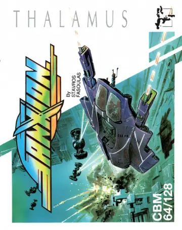 Sanxion C64 box art