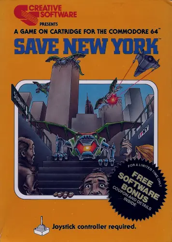 Save New York C64 box art