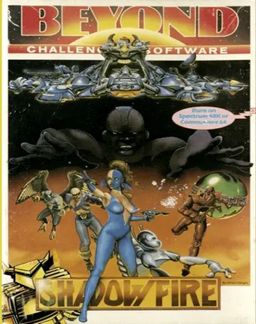 Shadowfire C64 box art