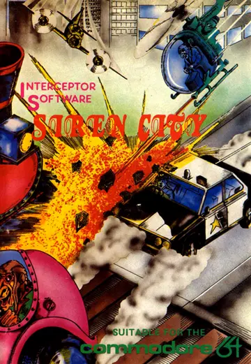 Siren City C64 box art