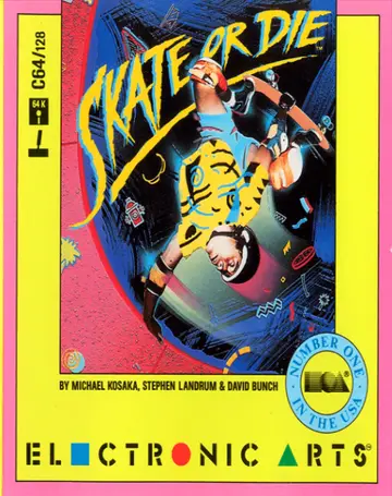 Skate or Die! box art