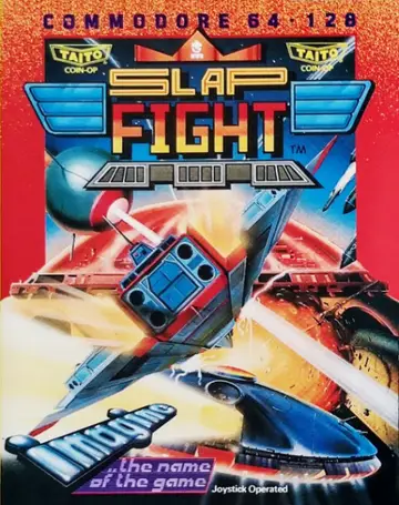 Slap Fight C64 box art