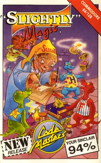 Slightly Magic C64 box art