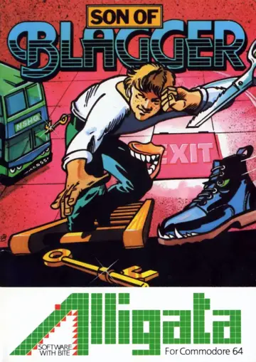 Son of Blagger C64 box art