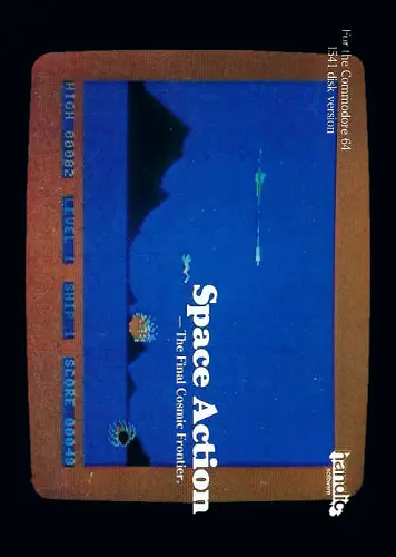 Space Action C64 box art