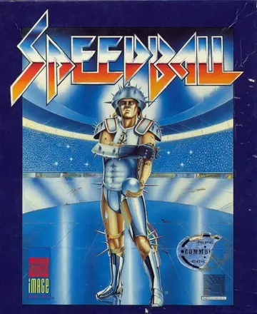 Speedball C64 box art