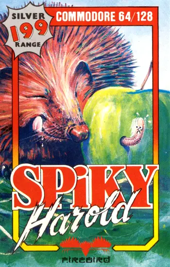 Spiky Harold C64 box art