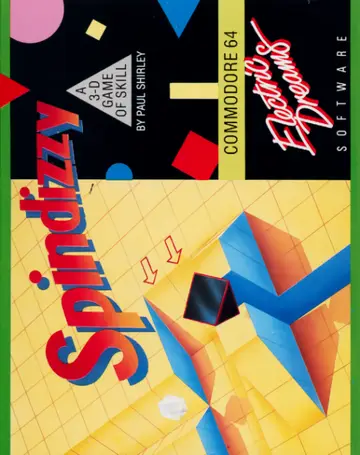 Spindizzy C64 box art