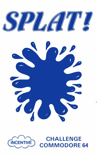 Splat! C64 box art