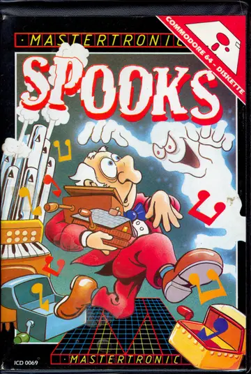 Spooks C64 box art