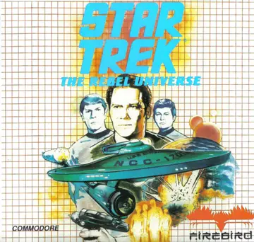 Star Trek: The Rebel Universe C64 box art