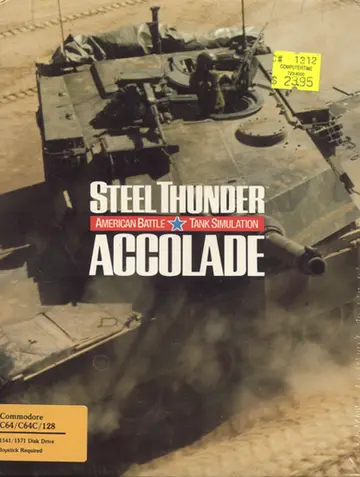 Steel Thunder C64 box art
