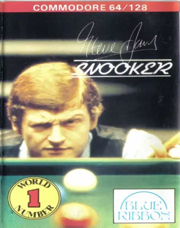 Steve Davis Snooker C64 box art