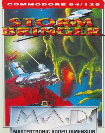 Stormbringer C64 box art