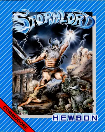 Stormlord C64 box art