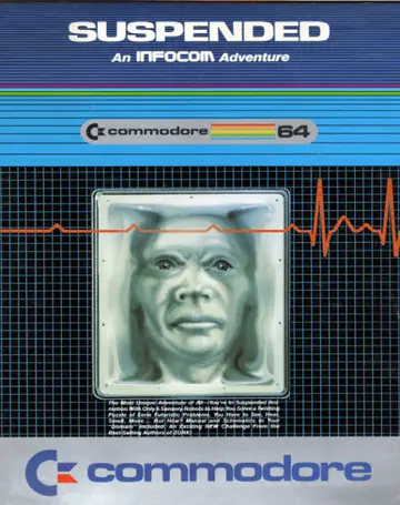 Suspended C64 box art