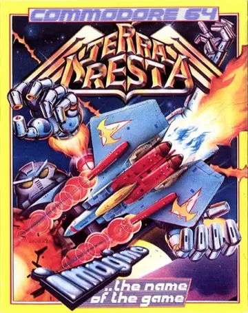 Terra Cresta C64 box art