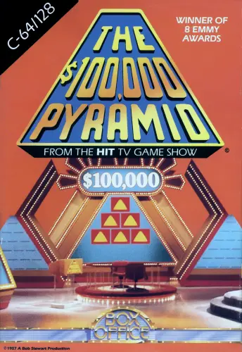 The $100,000 Pyramid C64 box art