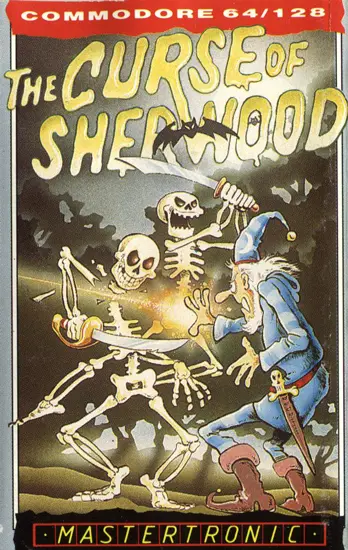 The Curse of Sherwood C64 box art
