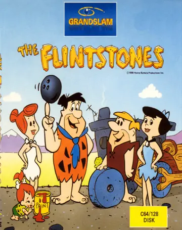 The Flintstones C64 box art