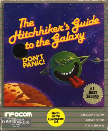 The Hitchhiker's Guide to the Galaxy box art