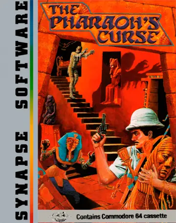 The Pharaoh's Curse C64 box art