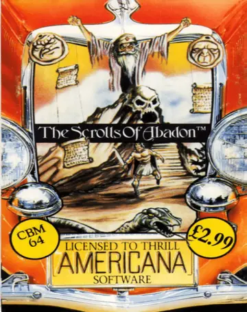 The Scrolls of Abadon box art