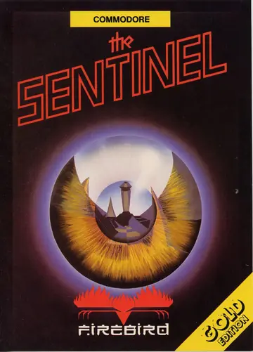 The Sentinel C64 box art