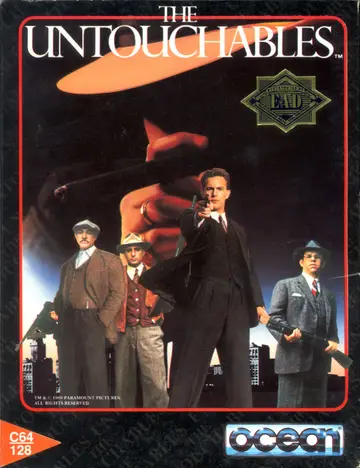The Untouchables C64 box art