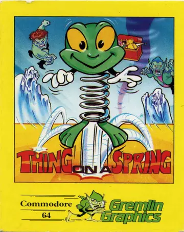 Thing on a Spring C64 box art