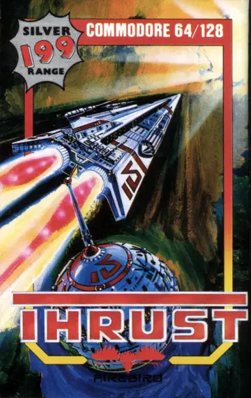 Thrust C64 box art