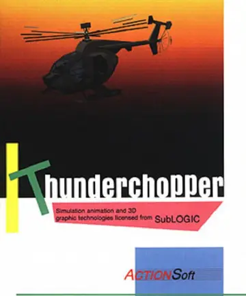 Thunderchopper C64 box art