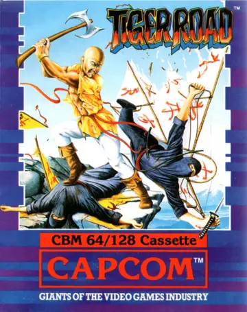 Tiger Road C64 box art