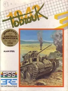Tobruk C64 box art