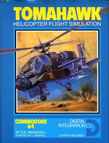 Tomahawk C64 box art