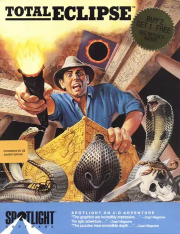 Total Eclipse C64 box art