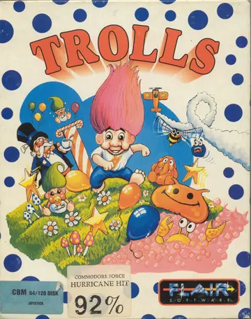 Trolls C64 box art