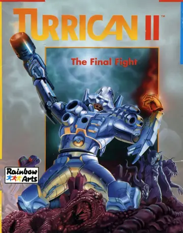 Turrican II: The Final Fight C64 box art