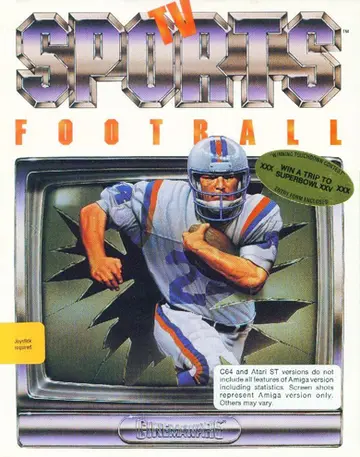 TV Sports: Football C64 box art