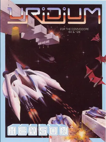 Uridium C64 box art