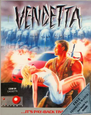 Vendetta C64 box art