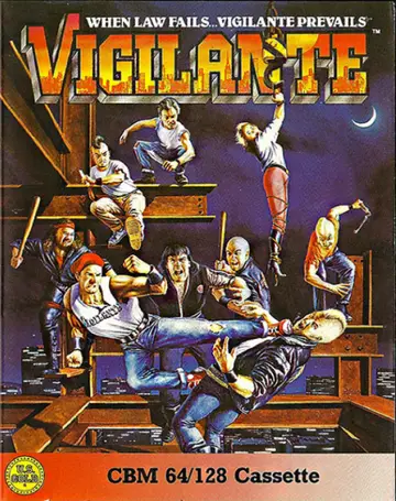 Vigilante C64 box art