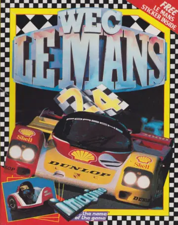 WEC Le Mans C64 box art