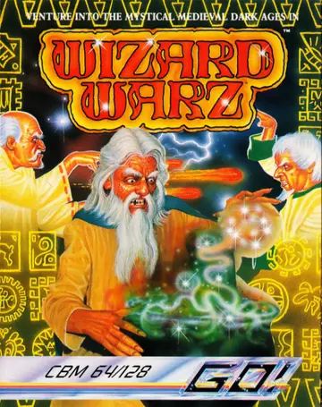 Wizard Warz C64 box art