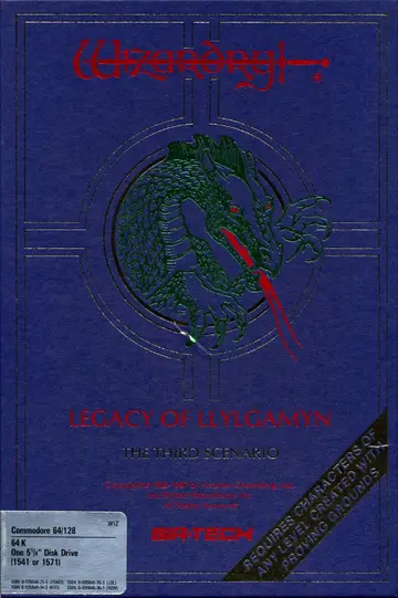 Wizardry III: Legacy of Llylgamyn box art