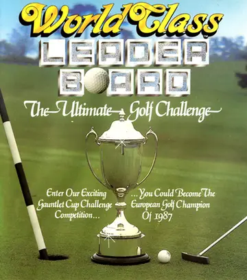 World Class Leader Board C64 box art