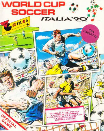 World Cup Soccer: Italia '90 C64 box art